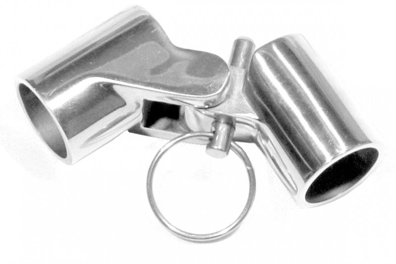 Edelstahl Bimini-Gelenk 22 mm, Gelenkverbindung, rostfrei A4 Edelstahl
