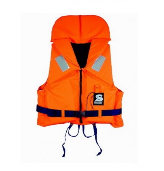 Secumar Rettungsweste Bravo 100 N, spezielle Lamellenschaum-Technologie, hohe Sicherheitsstandards -