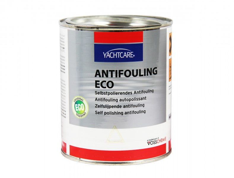 YACHTCARE Antifouling self-polishing copper compounds, boat paint, compatible with GRP wood steel 750ml red