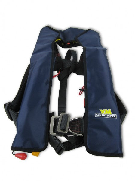 XM Rettungsweste Vollautomatisch mit Lifebelt Blau robuster Schutz Luftkammer