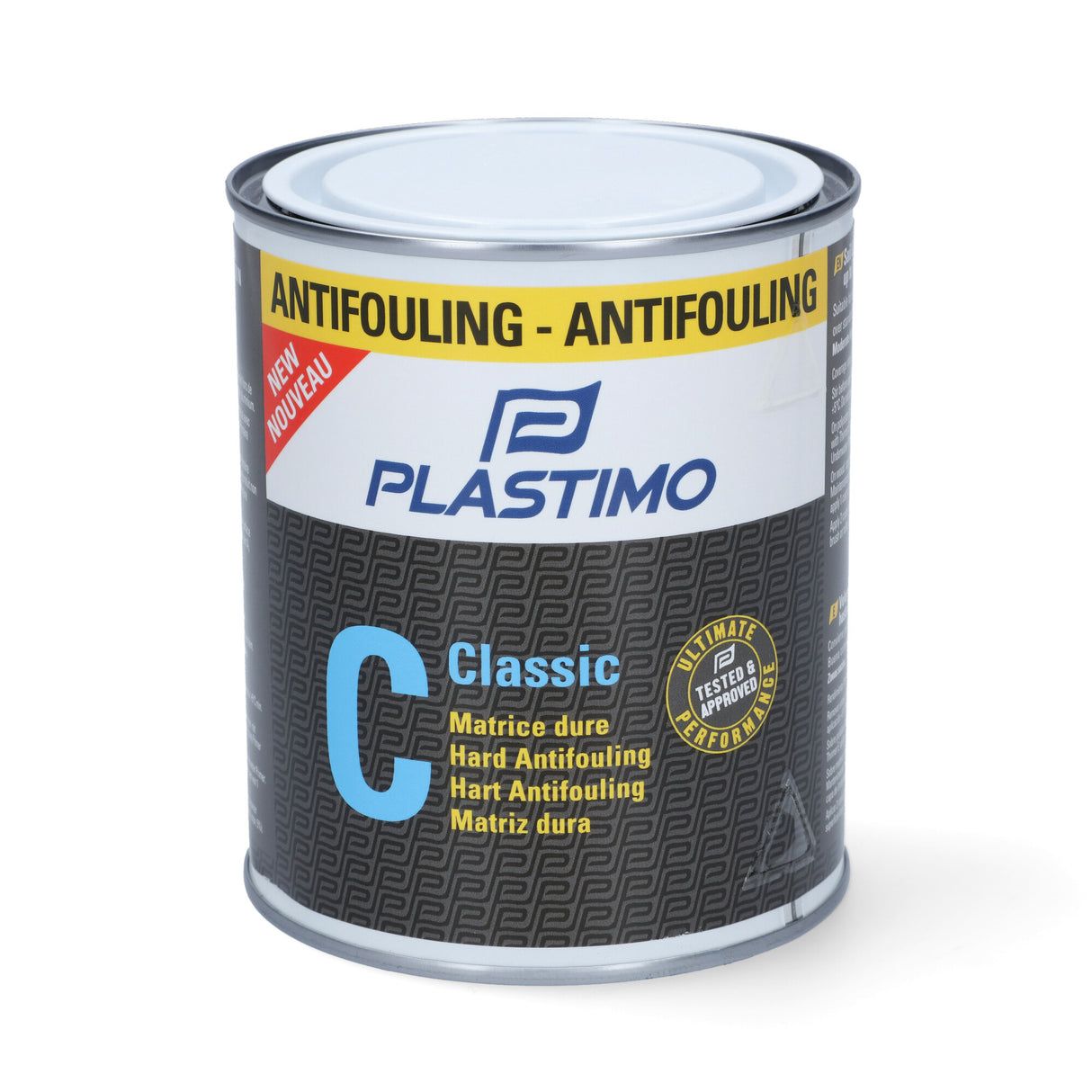 Antifouling Classic Hart-Antifouling Dunkelblau 0,75L, Bootsbeschichtung, guter Bewuchsschutz und trockengeeignet