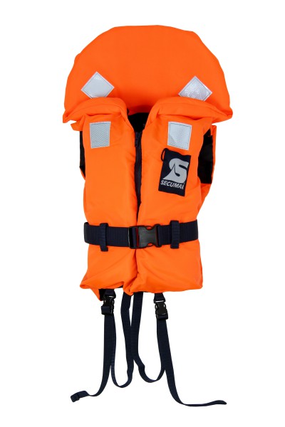 Secumar Rettungsweste Bravo 100 N, spezielle Lamellenschaum-Technologie, hohe Sicherheitsstandards -