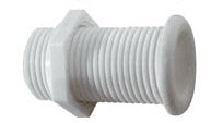 Product type bilge opening plastic inner diameter 22.7 mm, drain valve, white, length 62 mm