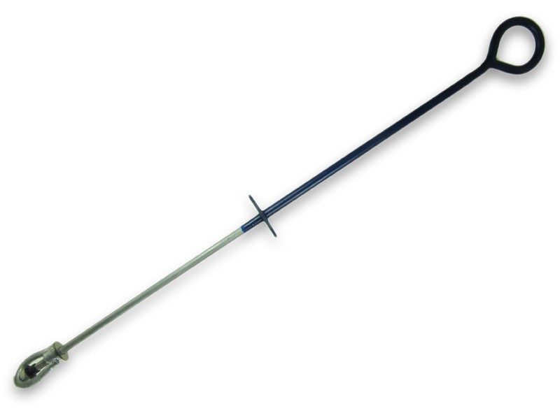 Pole for inflatable buoy galvanized, buoy pole, total length 157 cm, Ø 20 mm, suitable for Ø 60 cm buoy