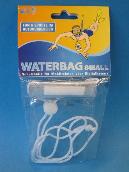Waterbag Schutzhülle für Mobilgeräte, wasserdichte Hülle, zuverlässiger Schutz gegen Staub und Spritzwasser mit Kordel, Schwimmfähig