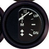 Uflex Instruments Ultra Series Trimanzeige OMC Johnson Evinrude, Trimmanzeige beleuchtet Einbaudurchmesser 52 mm