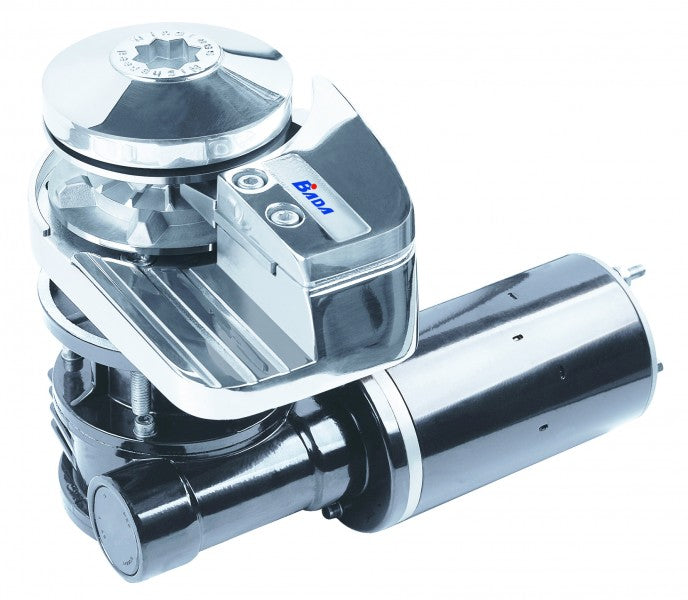 Edelstahl Ankerwinde 600 W Vertikal, Bootsankerwinde seewasserfest, für Boote 6-10m