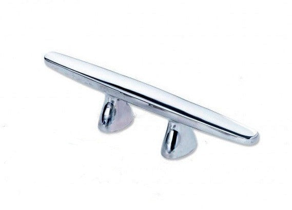 Klampe Duna Light Edelstahl hochglanzpoliert, Bootsbeschlag, Länge 200 mm