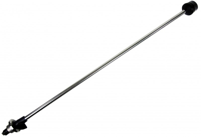 LED-Lichtmast Edelstahl Schwarz 100cm, Leuchtsignal Mast, RINA-zertifiziert 360°