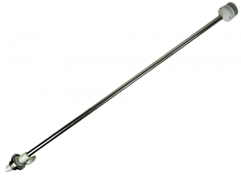 LED-Lichtmast Edelstahl Weiß 100cm, Schiffsmast 360° drehbar, Befestigung auf Deck