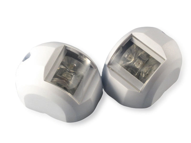 Pegaso Navigationslampen Rot Grün, Positionslaternen wetterbeständig für Boote bis 12m