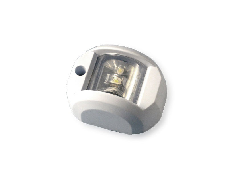 Stern lamp 135° for boats, navigation light, weather-resistant polycarbonate housing