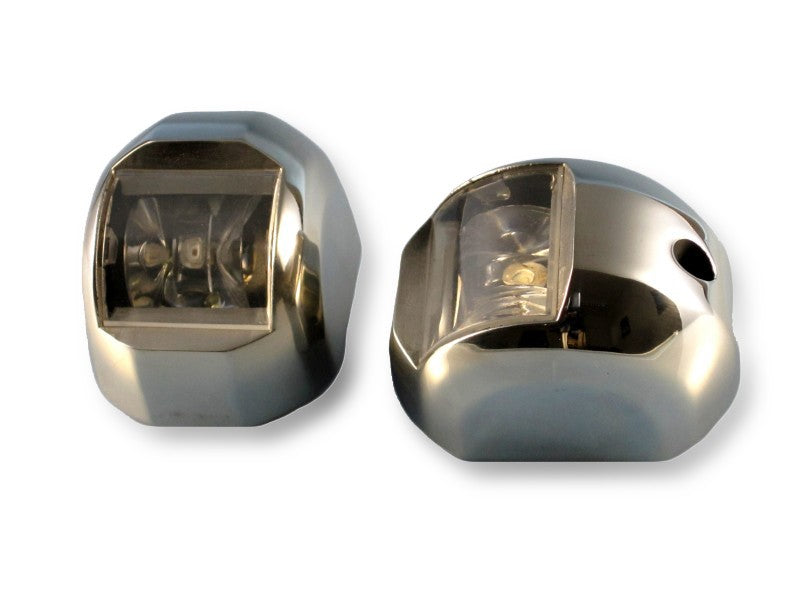 Pegaso Navigationslichter Edelstahl, Bootsbeleuchtung LED, für Boote bis 12m