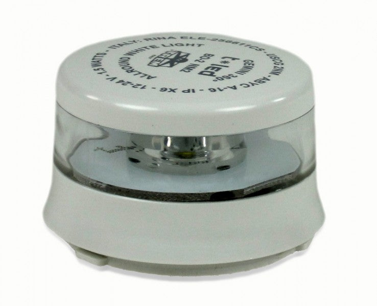 GEMINI LED-Aufsatz 360° Weiß, stoßfestes ABS Gehäuse, energiesparend & langlebig