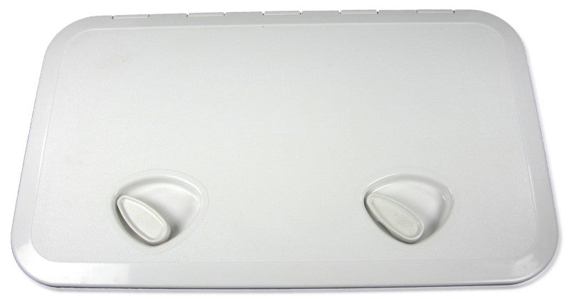 Luke Inspektionsluke Stoß- und schlagfester ABS Kunststoff, 610 x 350 mm, Weiß