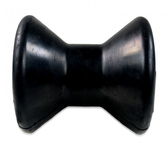 Kielrolle Gummi 80mm breit, Bootszubehör, hochwertig schwarz