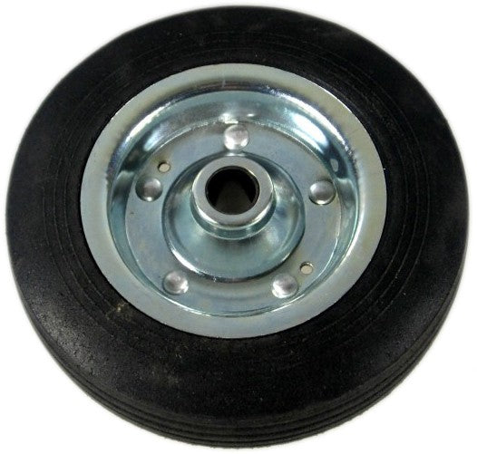 Ersatzrad Vollgummi Stützrad 200x55 mm, Stahlfelge, langlebiges Design