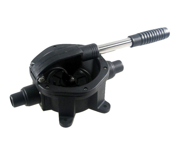 Handlenzpumpe 50L/Min kompakte Lenzpumpe, für 25 mm und 38 mm Schlauch, platzsparend und vielseitig montierbar