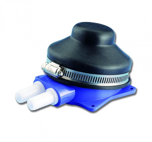 Fußlenzpumpe Bilgepumpe Nylon und Gummi, geeignet für 13 mm Schlauch, 8 Ltr./Min. Leistung
