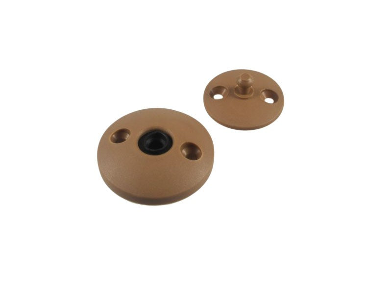Türhalter Nylon braun Gummiverschluss, Türstopper, geeignet für Schubladen und kleine Türen