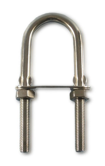 Rigging iron stainless steel AISI 316, 8 mm diameter, setting board USP