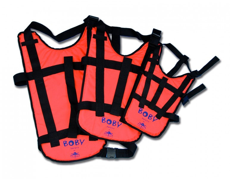Hunderettungsweste Boby L, Schwimmhilfe für Hunde, bis 25 Kg, Clipverschluss, regulierbare Gurte