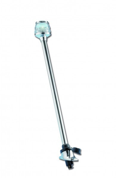 Lichtmast versenkbar 360° Edelstahl-Design 60 cm, Bootslicht, wetterbeständig und schlagfest, für Boote bis 20 m