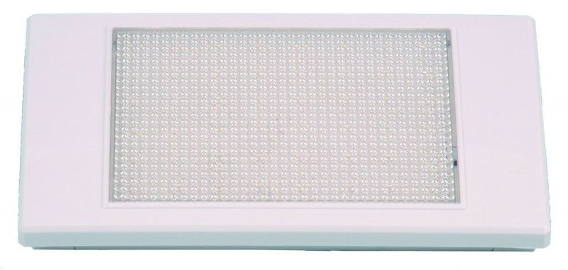 Deckenleuchte LED stoßfester ABS Kunststoff, LED-Lampe, 12 V Anschluss, 48 LEDs