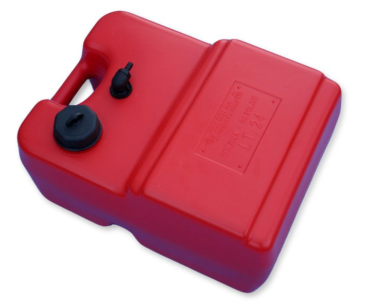 Kraftstofftank 24L aus Eltex für Benzin und Diesel, Kanister, mit Sicherheitsverschluss und Entlüftungsschraube