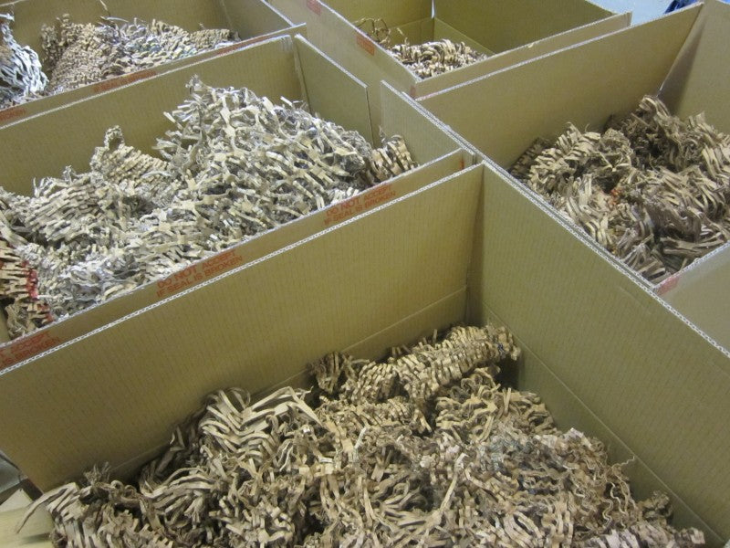 Füllmaterial Kartonagen, Verpackungsschutz, umweltfreundlich und stabil