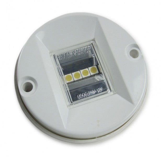 EVOLED LED-Hecklicht 135° Weiß, Boot-Navigationslicht, für Boote bis 12m