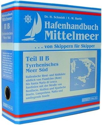 Hafenhandbuch Törnführer Tyrrhenisches Meer Süd, nautischer Führer, aktualisierbar durch Jahresnachträge