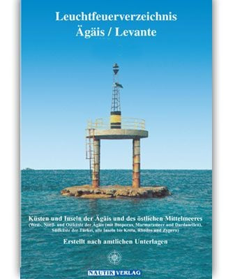Lighthouse directory Aegean Levant, Lighthouse directory Mediterranean, updated edition 2011, Nautical, free PDF supplements