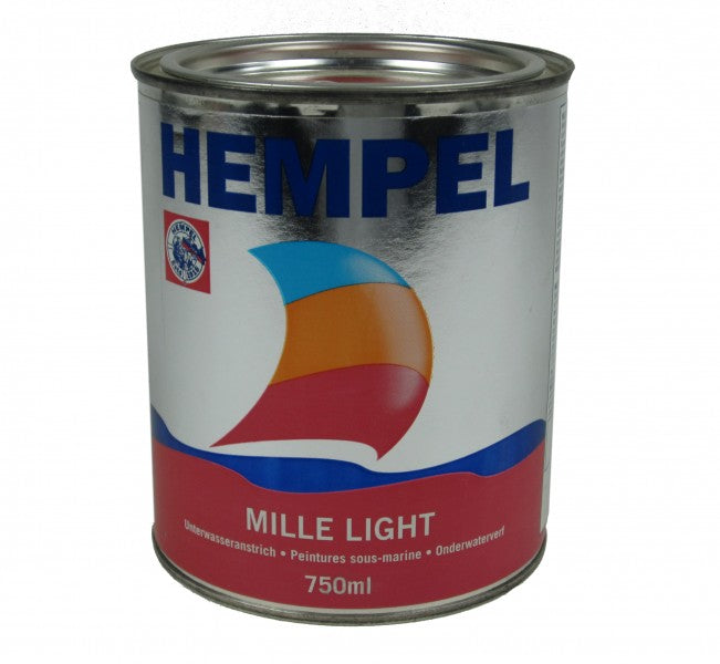 Hempel Antifouling self-polishing underwater paint 750ml, diuron- and irgarol-free boat paint, suitable for GRP, steel, wood, and aluminum boats, red
