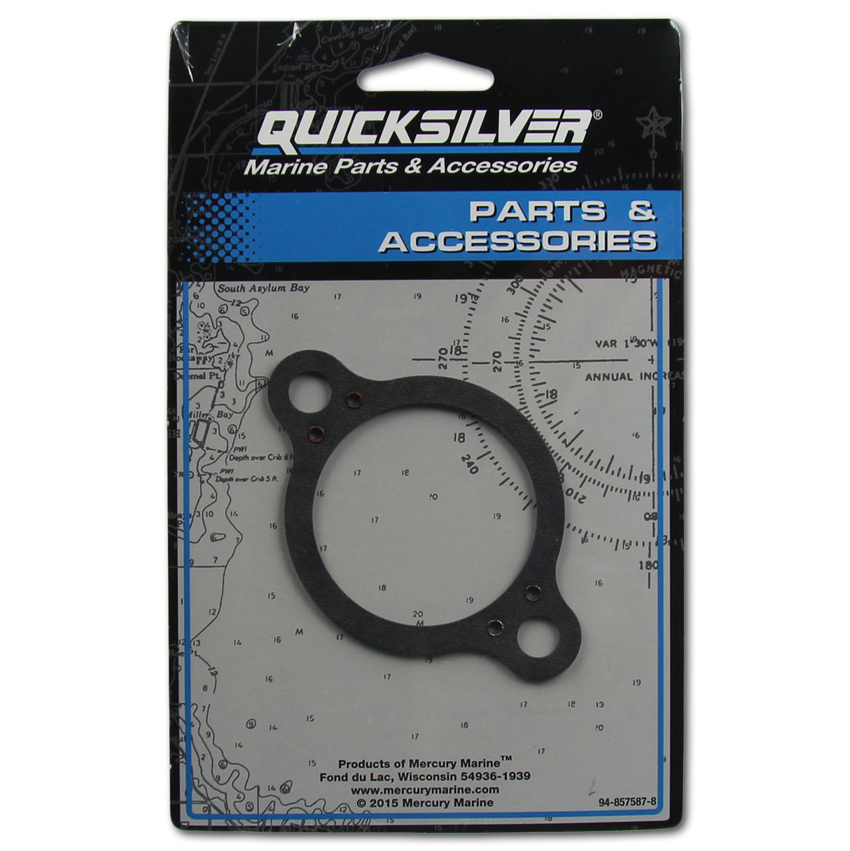 Mercruiser Thermostatgehäusedichtung V6/V8 Messingbuchsen Thermostatdichtung Original-Ersatzteil 27-53045Q01