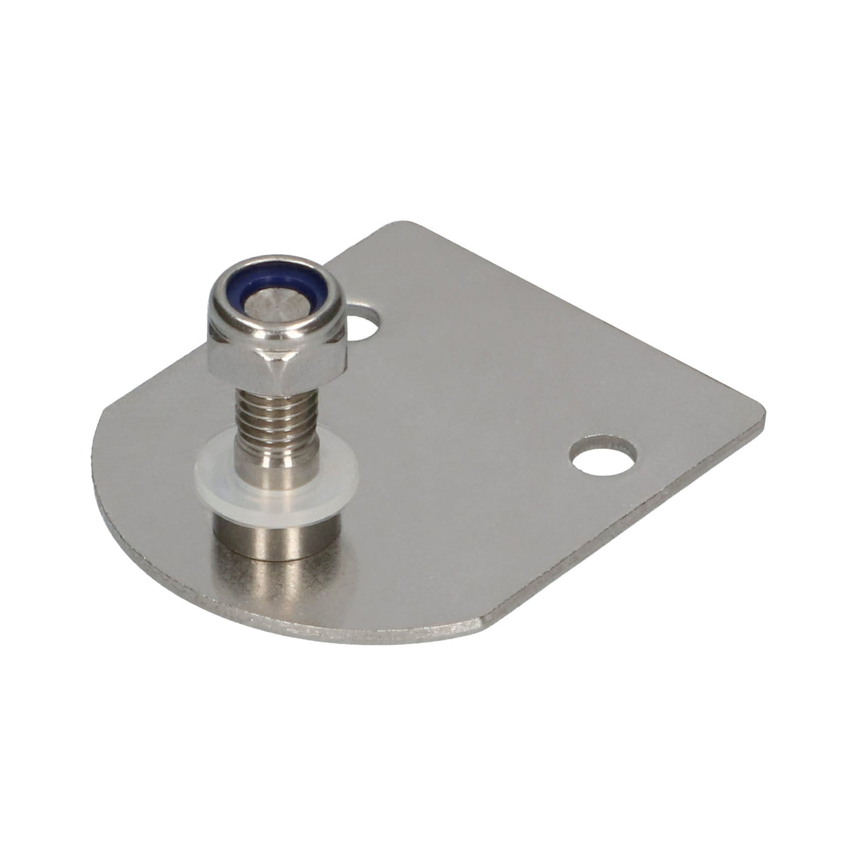 Secuplan mounting plate for gas spring with eyelet