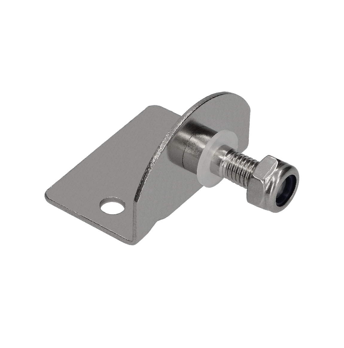 Secuplan mounting plate for gas spring with eyelet