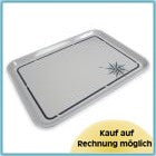 Ventum Serviertablett kratzfest, Tablett Spülmaschinengeeignet, Melamin Robustheit 380 x 280 mm