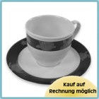 Kaffeetasse Set Melamin Kaffeetasse kratzfest, Kaffeebecherset, spülmaschinengeeignet
