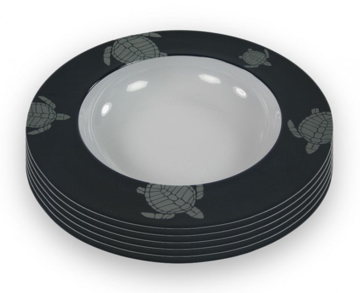 Suppentellerset Melamin robust kratzfest Spülmaschinengeeignet, Suppenschalen Set, langlebig 230 x 165 mm 6 Stück