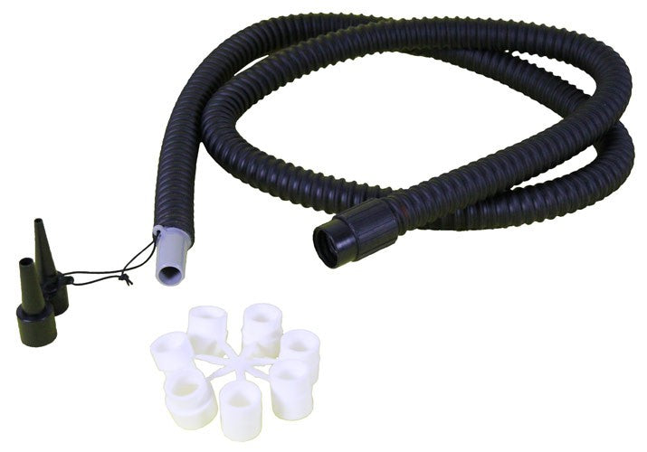 Bravo hose approx. 170 cm length, inner diameter 16 mm, replacement hose for electric air pump, including adapter replacement and pointed valve attachments