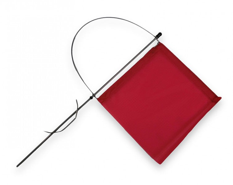 Wind indicator product wind vane made of stainless steel and nylon fabric, including mounting accessories, 125x125 mm USP