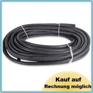 COHLINE fuel hose 9.5mm petrol-resistant nitrile butadiene rubber fabric reinforcement, fuel hose, DIN 73379-2A suitable for petrol, diesel, biodiesel