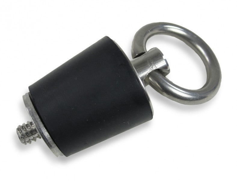 Lenzstopfen Messing verchromt 29-33 mm konischer Knebel, Stöpsel, robust und langlebig