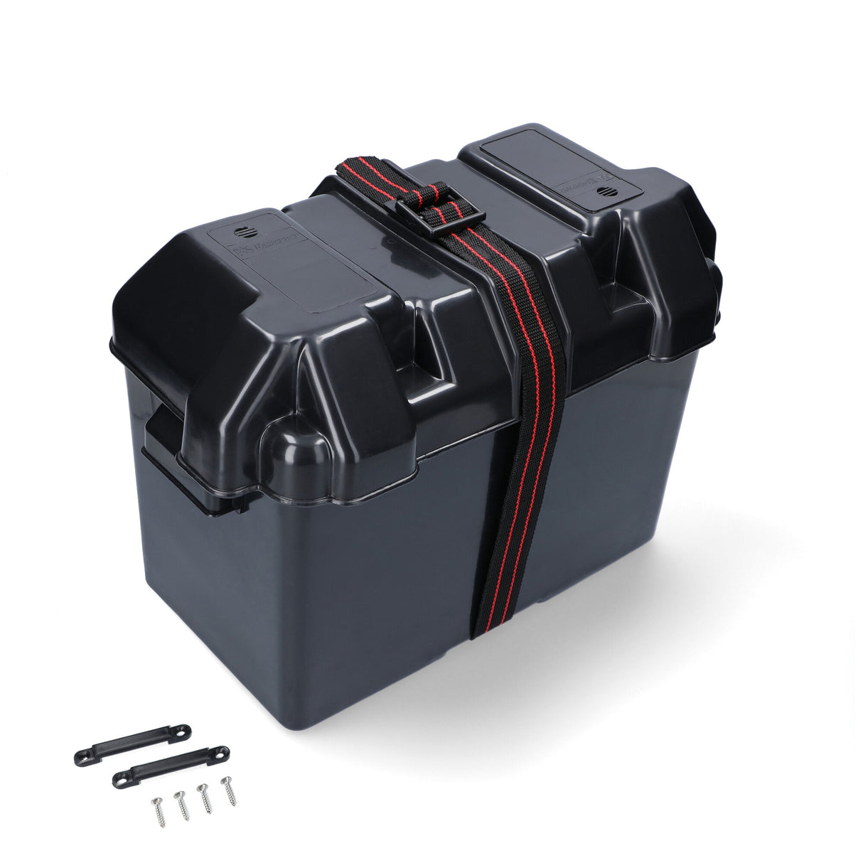 Batteriebox oder Halterung Auswahl, robustes Gehäuse, vielseitig einsetzbar - (Optional mit Gurt, Befestigung)