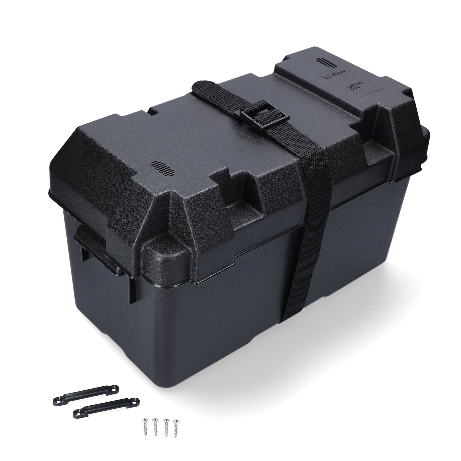 Batteriebox oder Halterung Auswahl, robustes Gehäuse, vielseitig einsetzbar - (Optional mit Gurt, Befestigung)