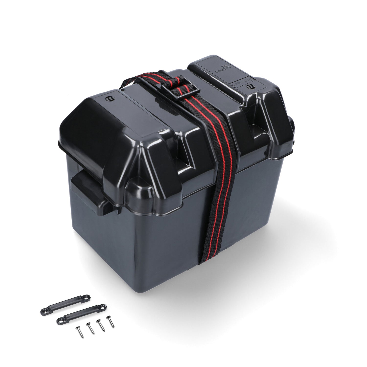 Batteriebox oder Halterung Auswahl, robustes Gehäuse, vielseitig einsetzbar - (Optional mit Gurt, Befestigung)