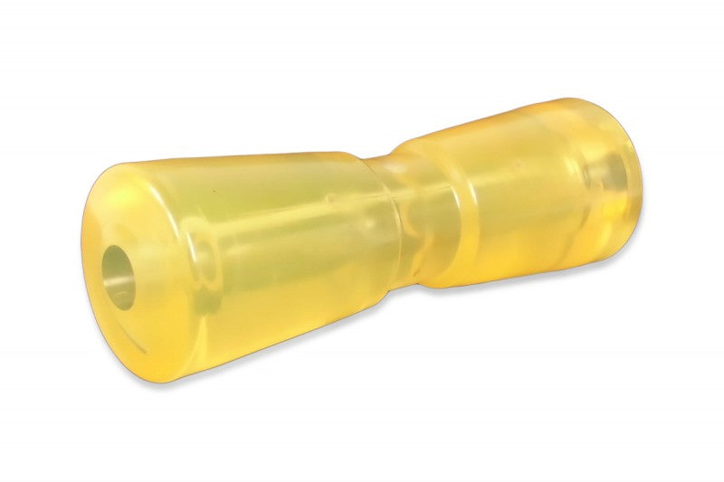 Kielrolle Polyurethan 250mm Gelb, Bootstrailer Rolle, Verschleißfest bei Kälte