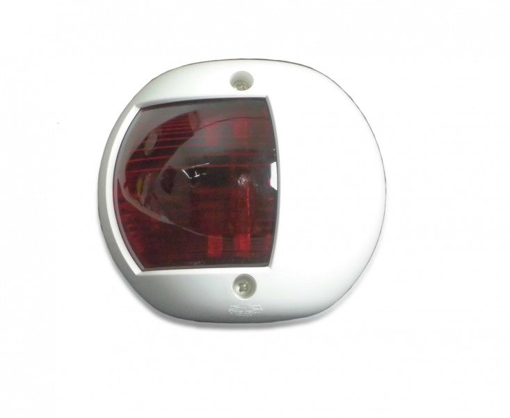 Backbordlaterne Stella Polare Kunststoffgehäuse, Bootslaterne, geeignet für Boote bis 12m, RINA zertifiziert