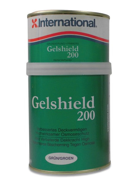 Yachtpaint Epoxidgrundierung Osmoseschutz Gelshield 200, Bootsfarbe schnelltrocknend, Grün 0,75L